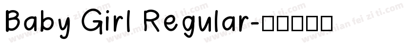 Baby Girl Regular字体转换